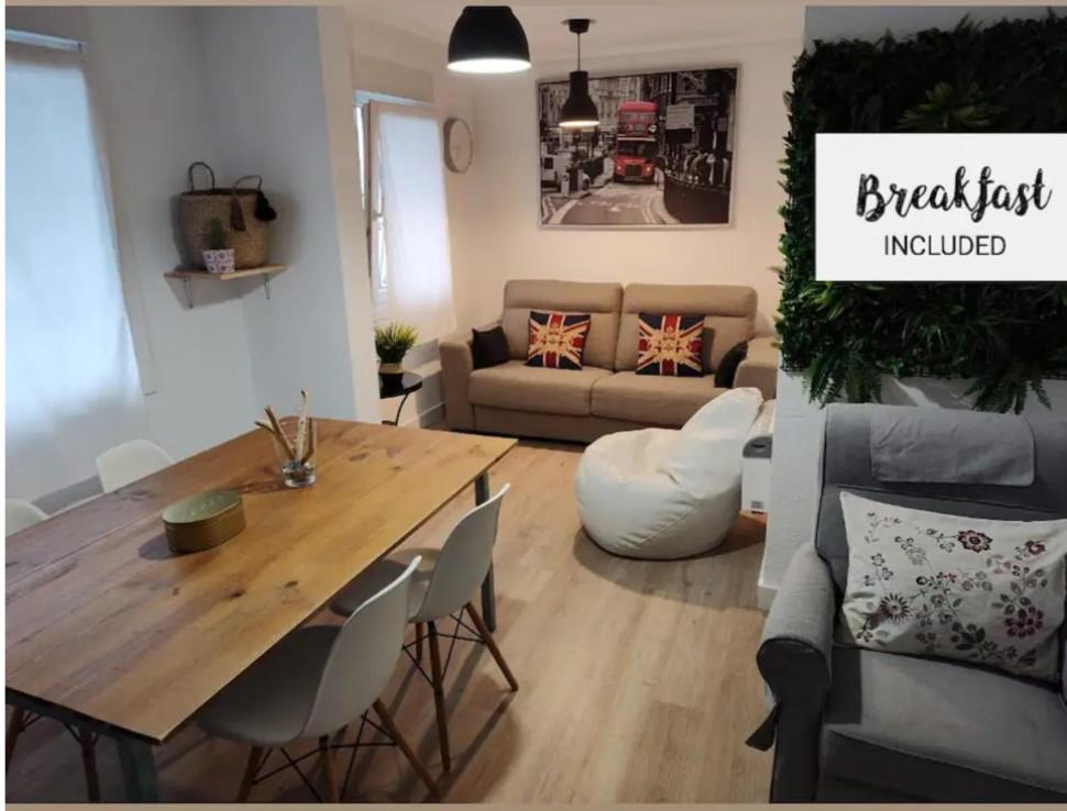 Apartamento Entero Con Desayuno Incluido Y Parking Gratuito, A 3 Km De Playa Con Aire Acondicionado Muskiz Exteriér fotografie